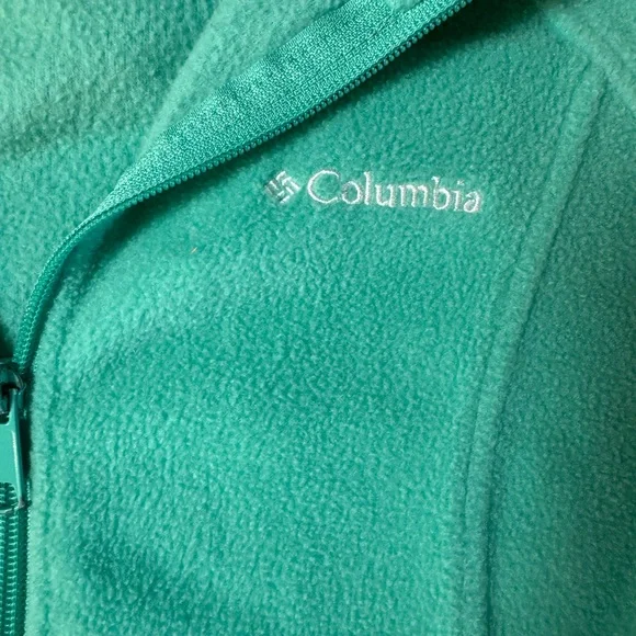 Columbia Seafoam Green Fleece Jacket - Picture 4 of 11